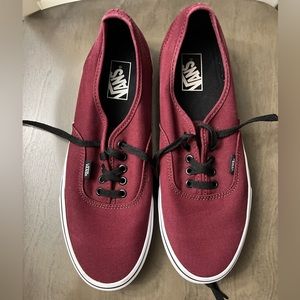 Authentic Core Classics Vans in Port Royale and Black